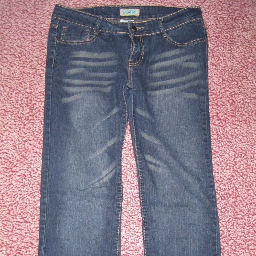 Blue Ice boot cut blue jeans
